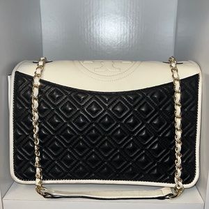 Original Tory Burch black and white purse